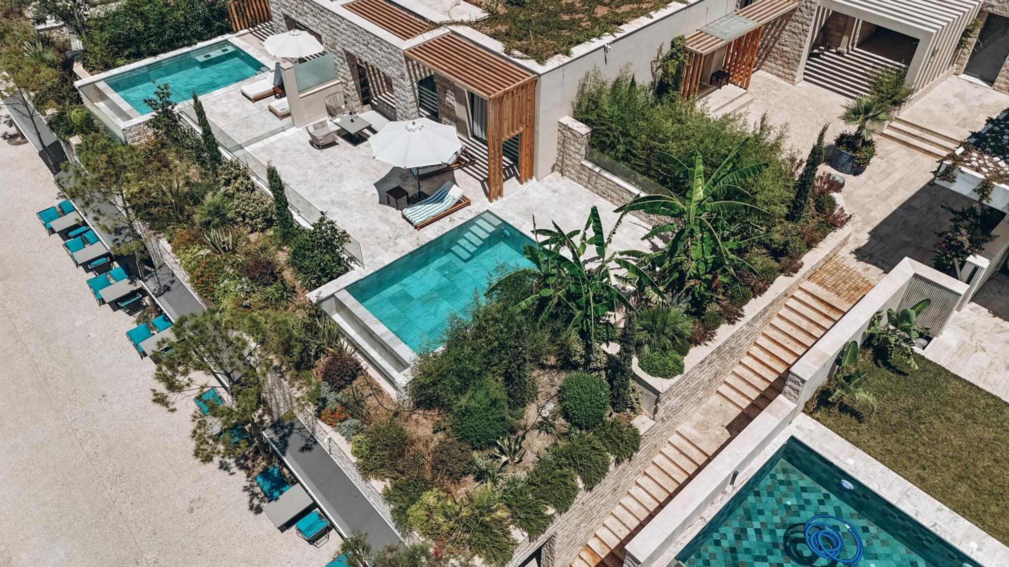Drymades Inn Resort Dhërmi Kültér fotó