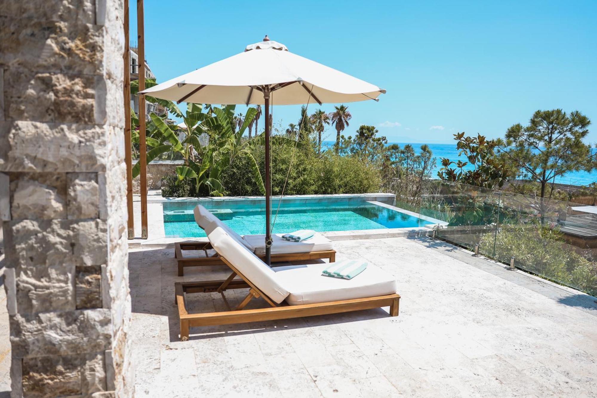 Drymades Inn Resort Dhërmi Kültér fotó